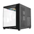 Xtreme M72B M-ATX Mid Tower Black Gaming Desktop Casing With 3 ARGB Fans